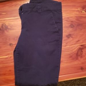 Navy blue casual pants